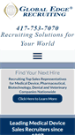 Mobile Screenshot of globaledgerecruiting.com